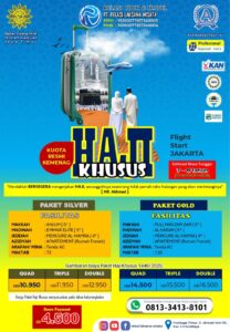 Haji khusus : Kuota resmi KEMENAG